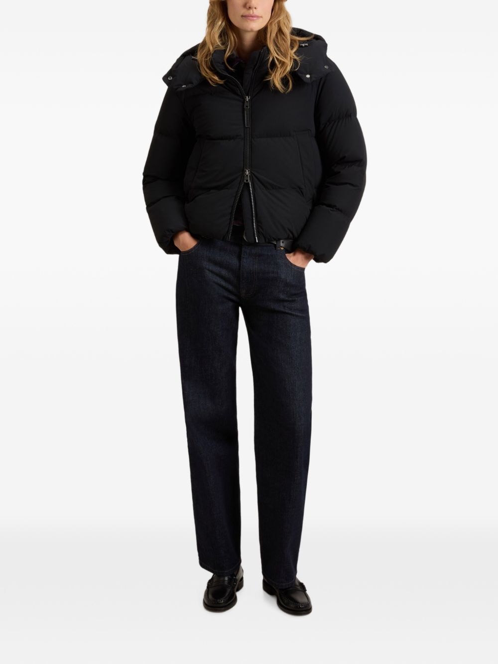 WOOLRICH Coats BLACK BLACK