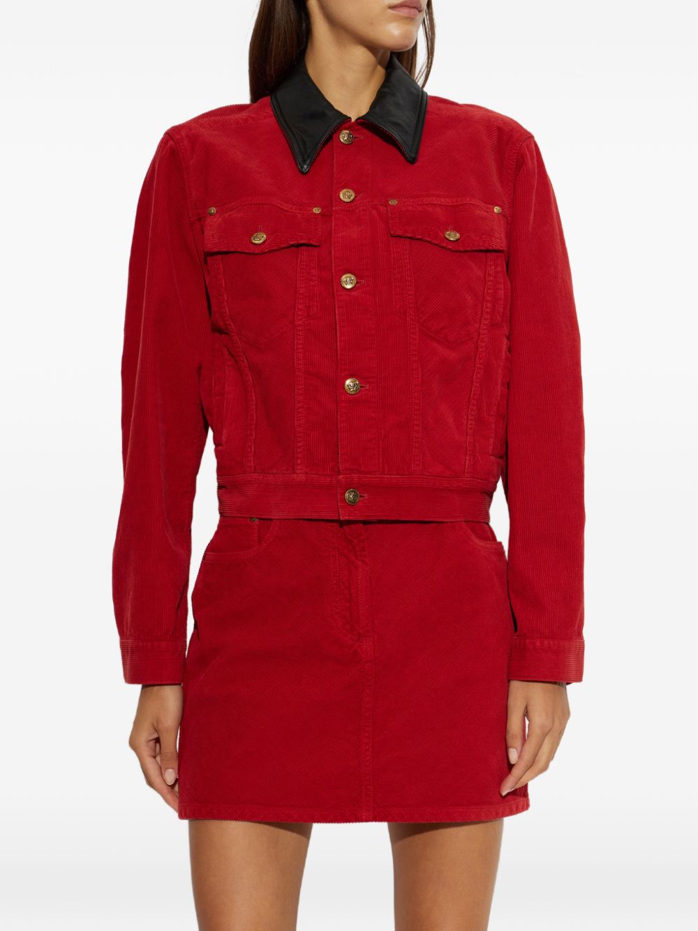 Versace Coats RED RED