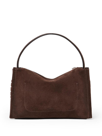JW Anderson Suede Shoulder Bag BROWN