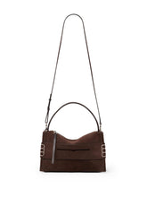 JW Anderson Suede Shoulder Bag BROWN
