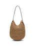 JW Anderson Anchor Logo Raffia Tote BEIGE