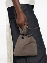 Stella McCartney Chain-Trim Suede Shoulder Bag BROWN