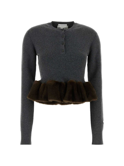 Stella McCartney Sweaters gray gray