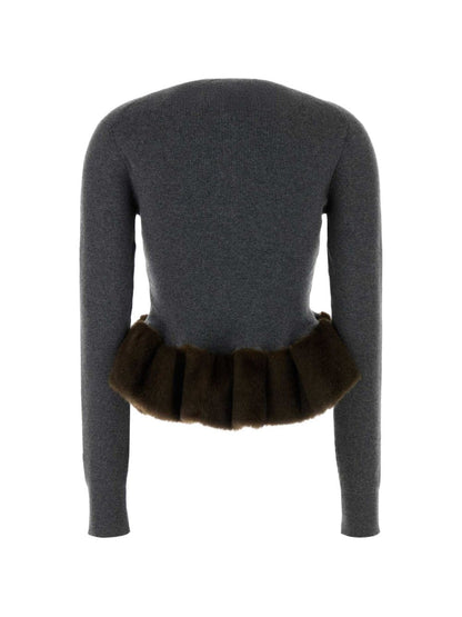 Stella McCartney Sweaters gray gray