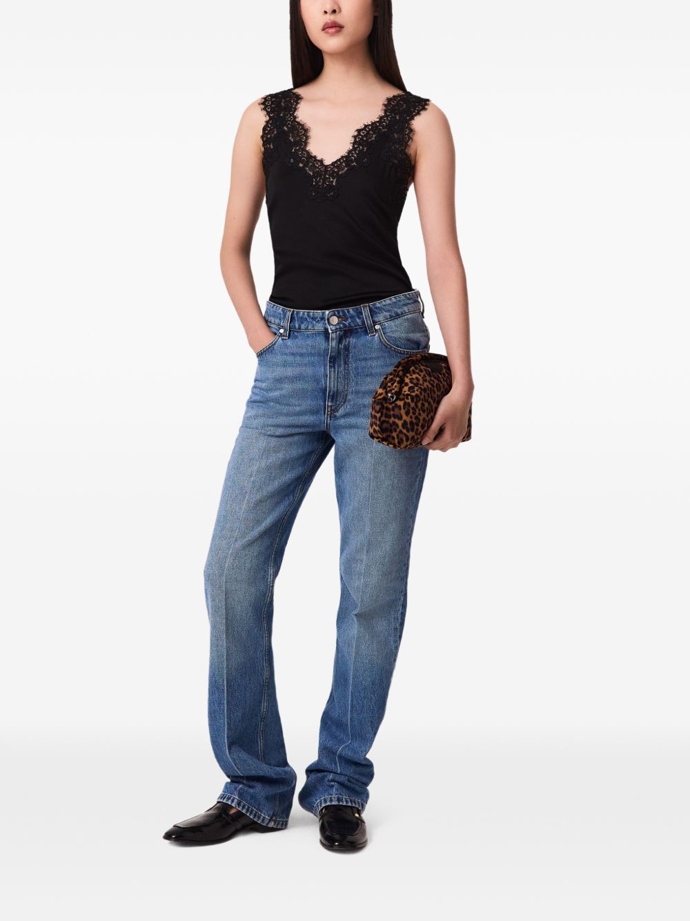 Stella McCartney Top BLACK BLACK