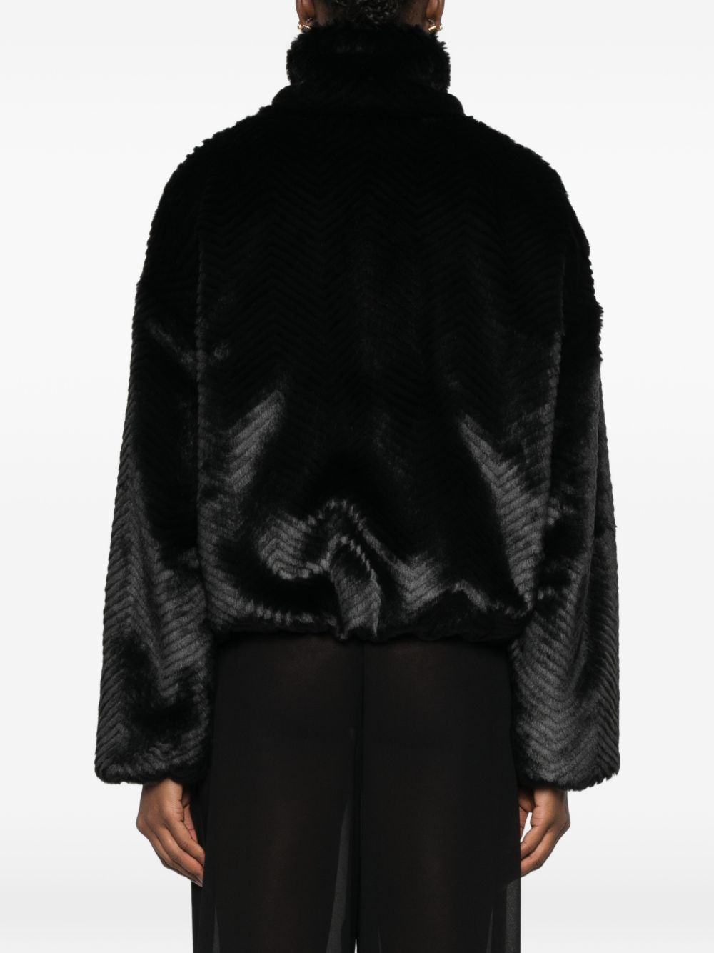Forte Forte Coats BLACK BLACK