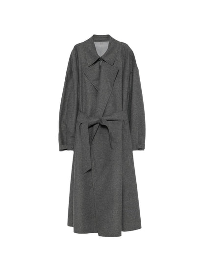 EMPORIO ARMANI CAPSULE Coats Gray Gray