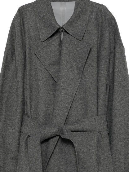 EMPORIO ARMANI CAPSULE Coats Gray Gray