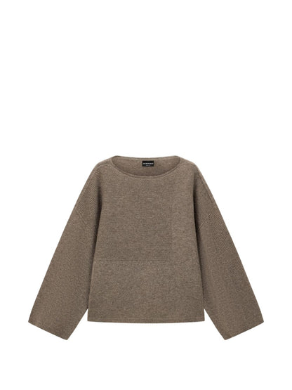 Emporio Armani Sweaters Gray Gray