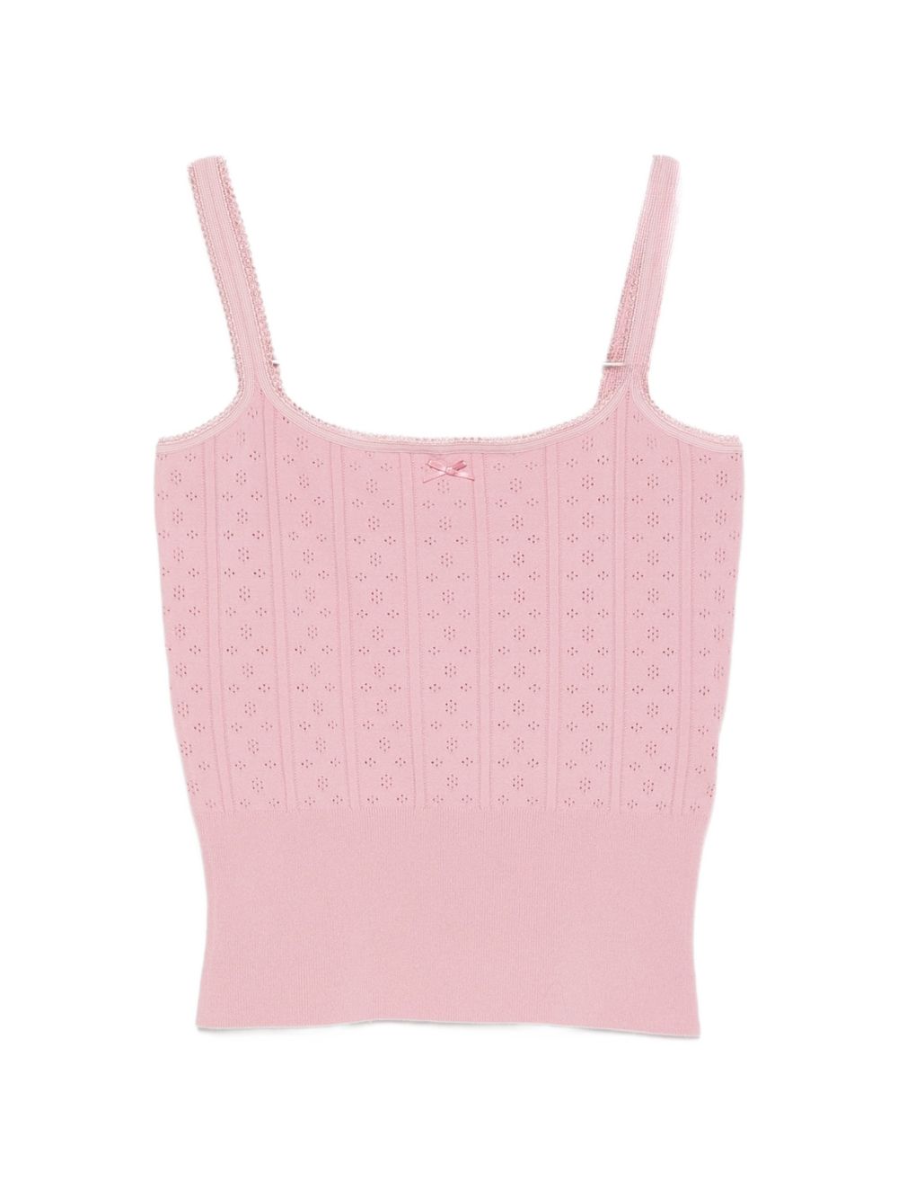 JW Anderson Cotton Tank Top PINK