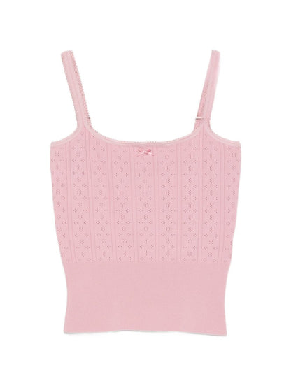 JW Anderson Cotton Tank Top PINK