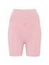 JW Anderson Pointelle Knit Bow Shorts PINK