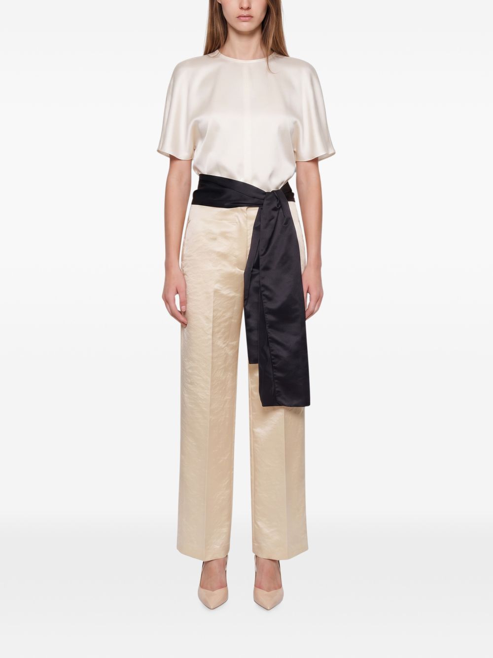 Forte Forte Trousers Ivory