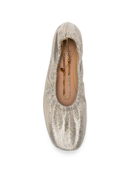 Stella McCartney Flat shoes SILVER SILVER