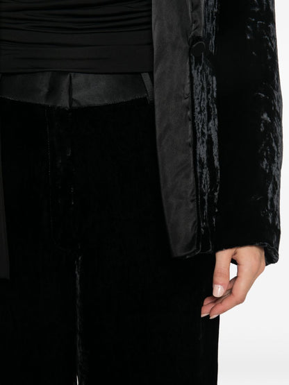 Forte Forte Trousers BLACK BLACK