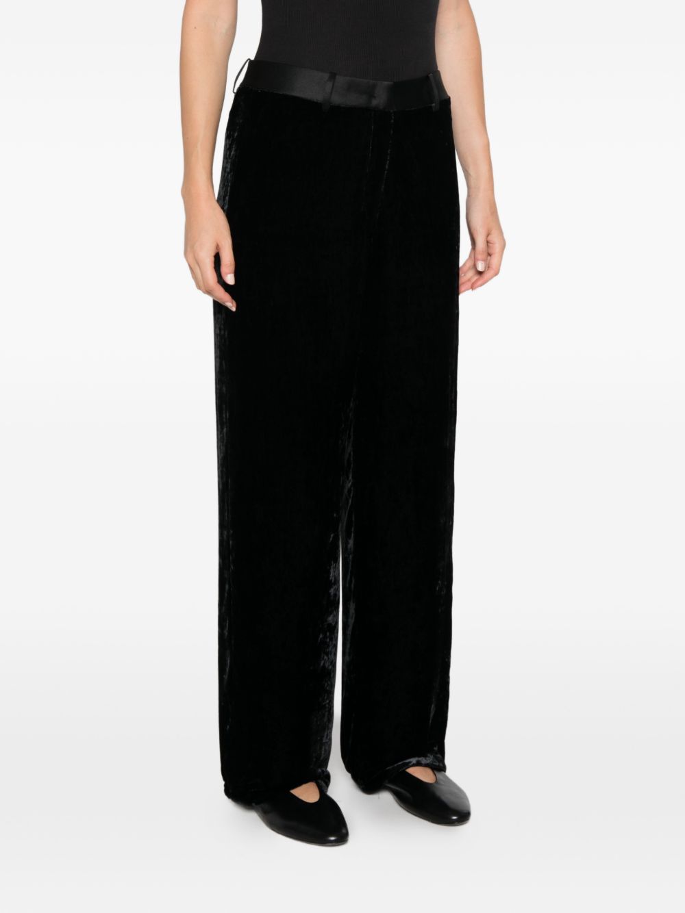 Forte Forte Trousers BLACK BLACK