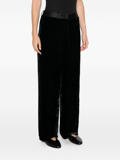 Forte Forte Trousers BLACK BLACK
