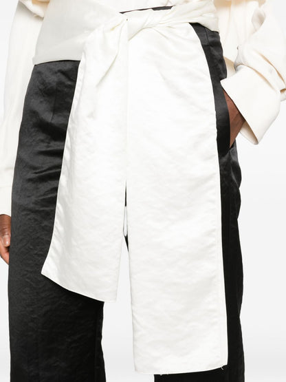 Forte Forte Trousers BLACK BLACK