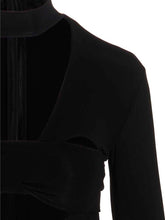 Ambush Heart Shaped Gloves Bodysuit Black