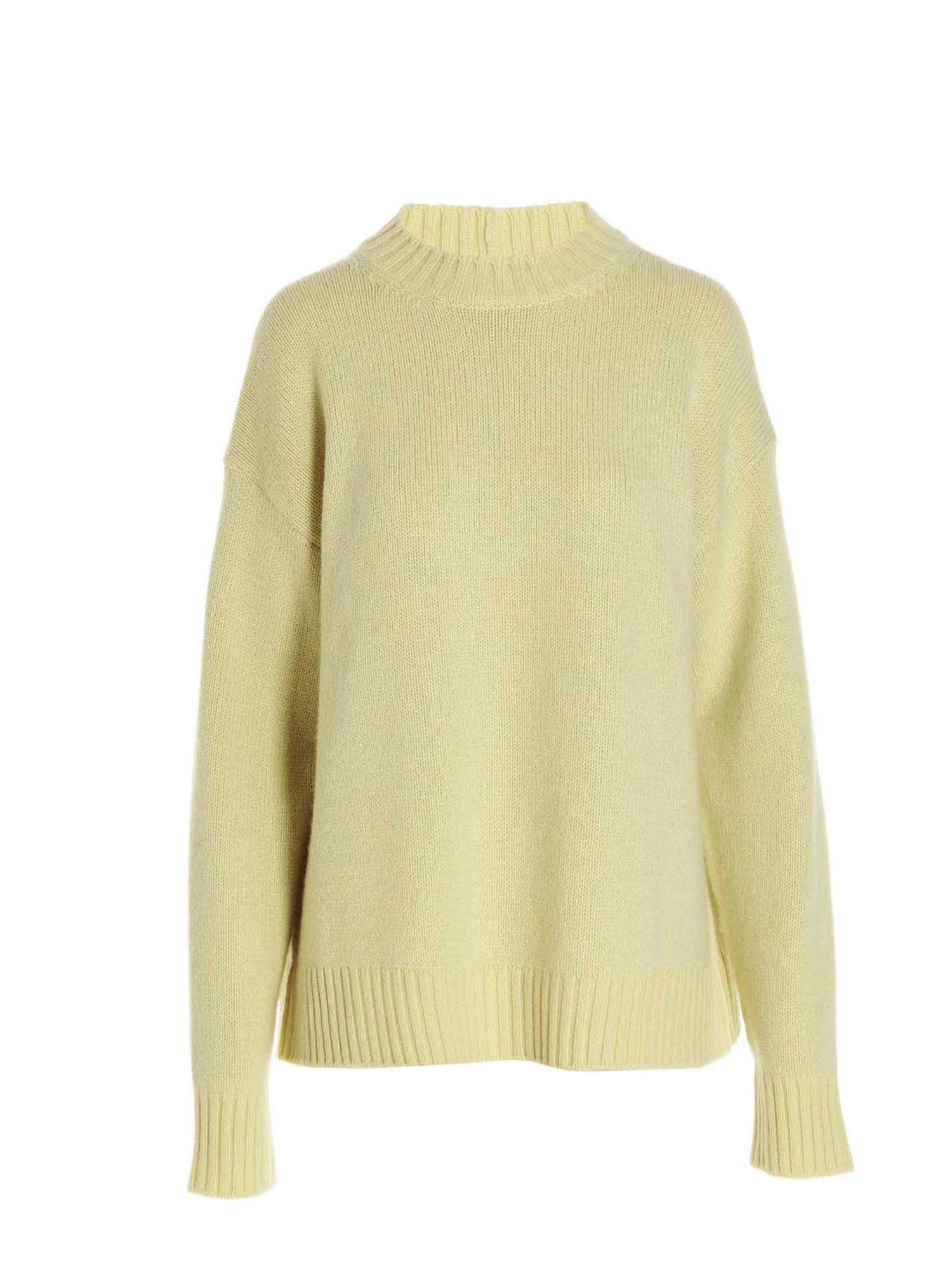 Jil Sander Crewneck Sweater Yellow