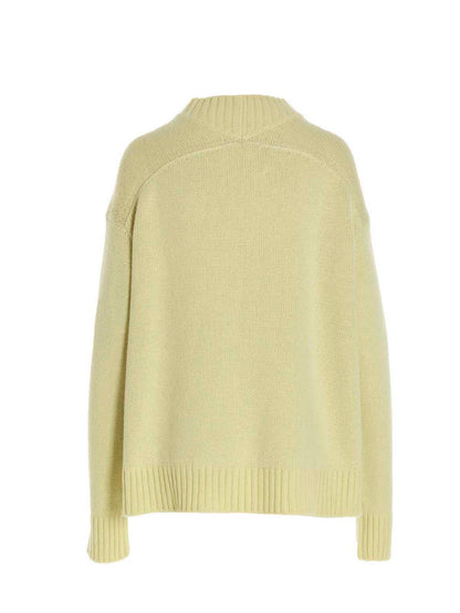 Jil Sander Crewneck Sweater Yellow