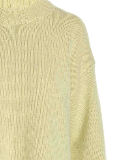Jil Sander Crewneck Sweater Yellow
