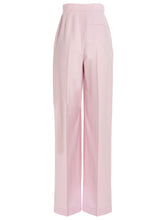 Alexander McQueen Pants With Front Pleats Pink