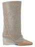 Benedetta Bruzziches Virginia Boots Beige