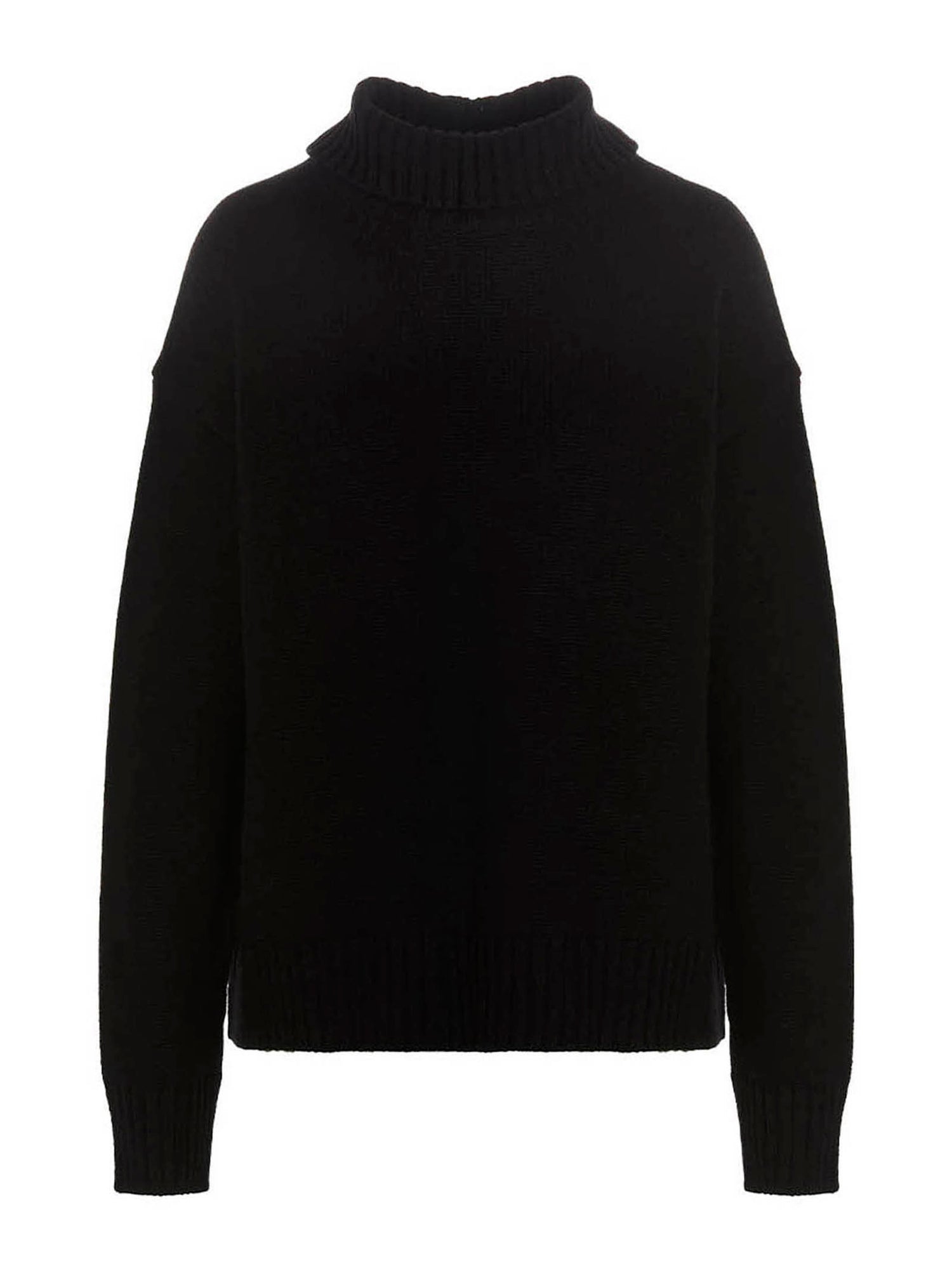 Jil Sander Cashmere Blend Sweater Black