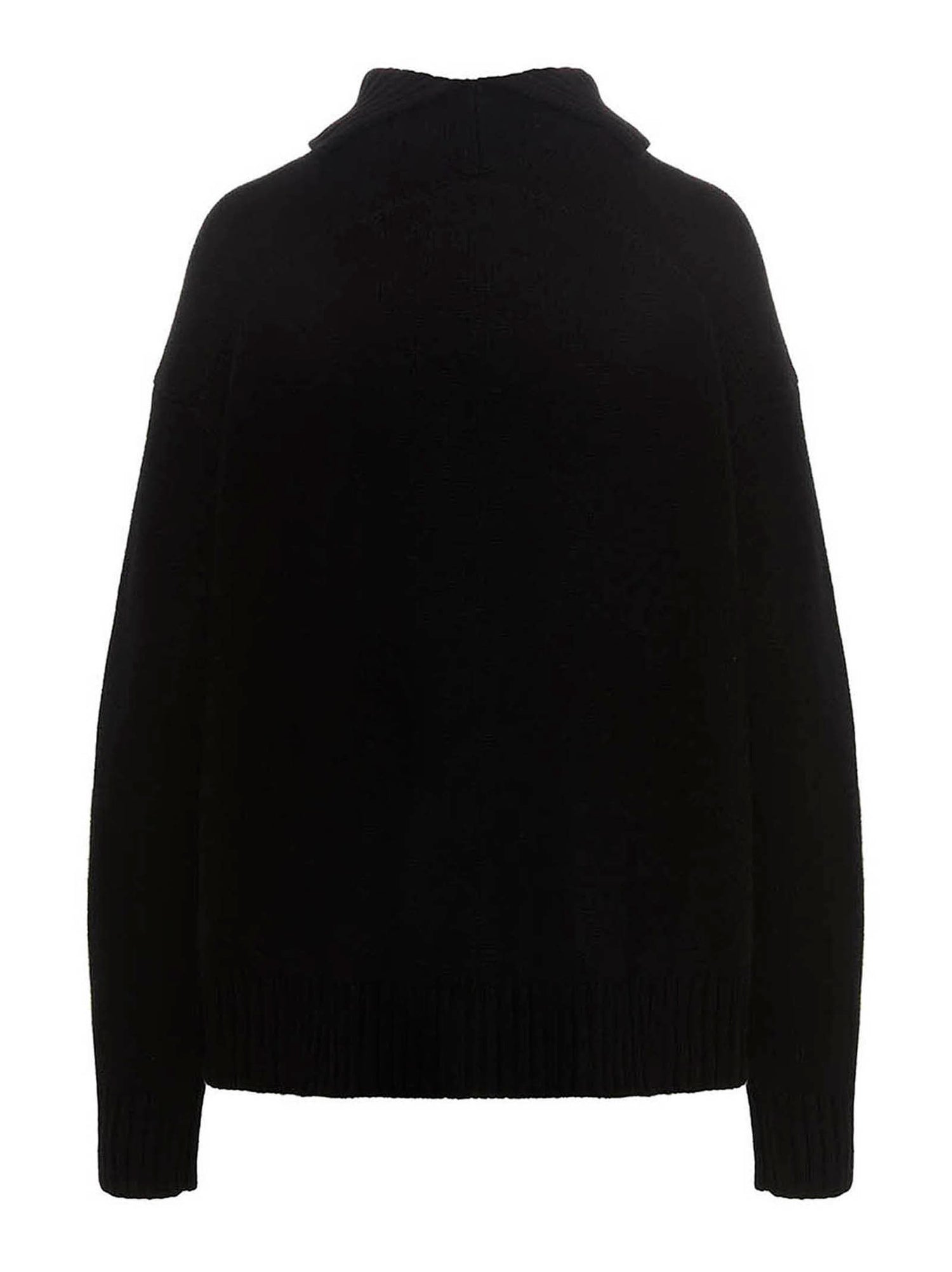 Jil Sander Cashmere Blend Sweater Black