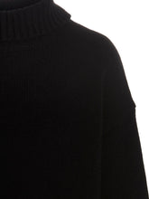 Jil Sander Cashmere Blend Sweater Black