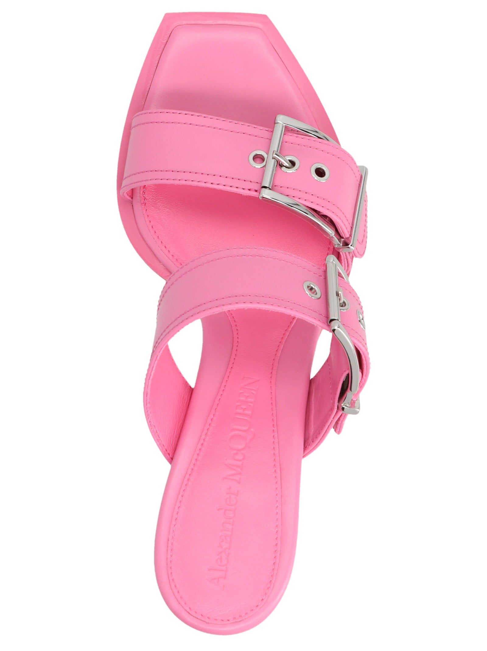 Alexander McQueen Punk’ Sandals Pink