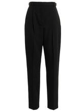 Tory Burch Wool Twill Pants Black