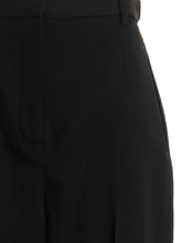 Tory Burch Wool Twill Pants Black