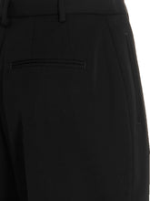 Tory Burch Wool Twill Pants Black