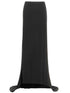 Magda Butrym Asymmetrical Long Skirt Black
