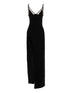 David Koma Open Leg Cami Dress Black