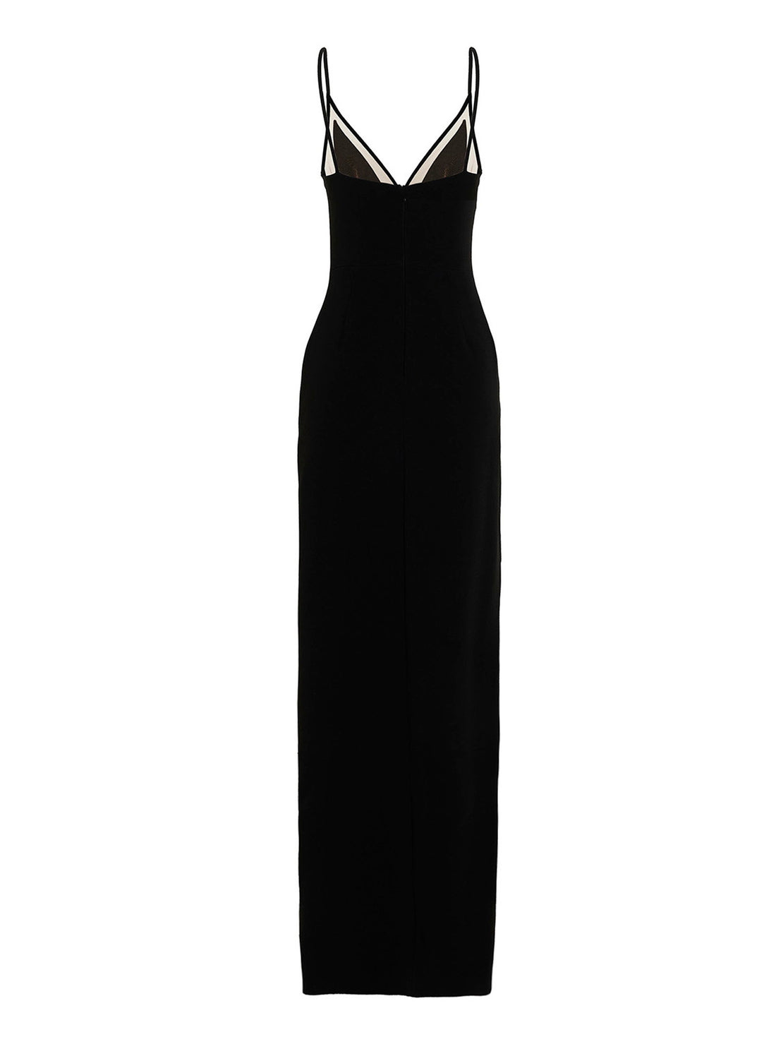 David Koma Open Leg Cami Dress Black