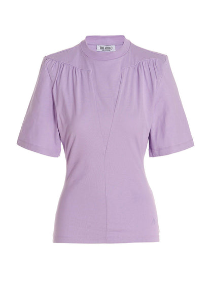 The Attico Jewel’ T-shirt Purple