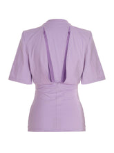 The Attico Jewel’ T-shirt Purple