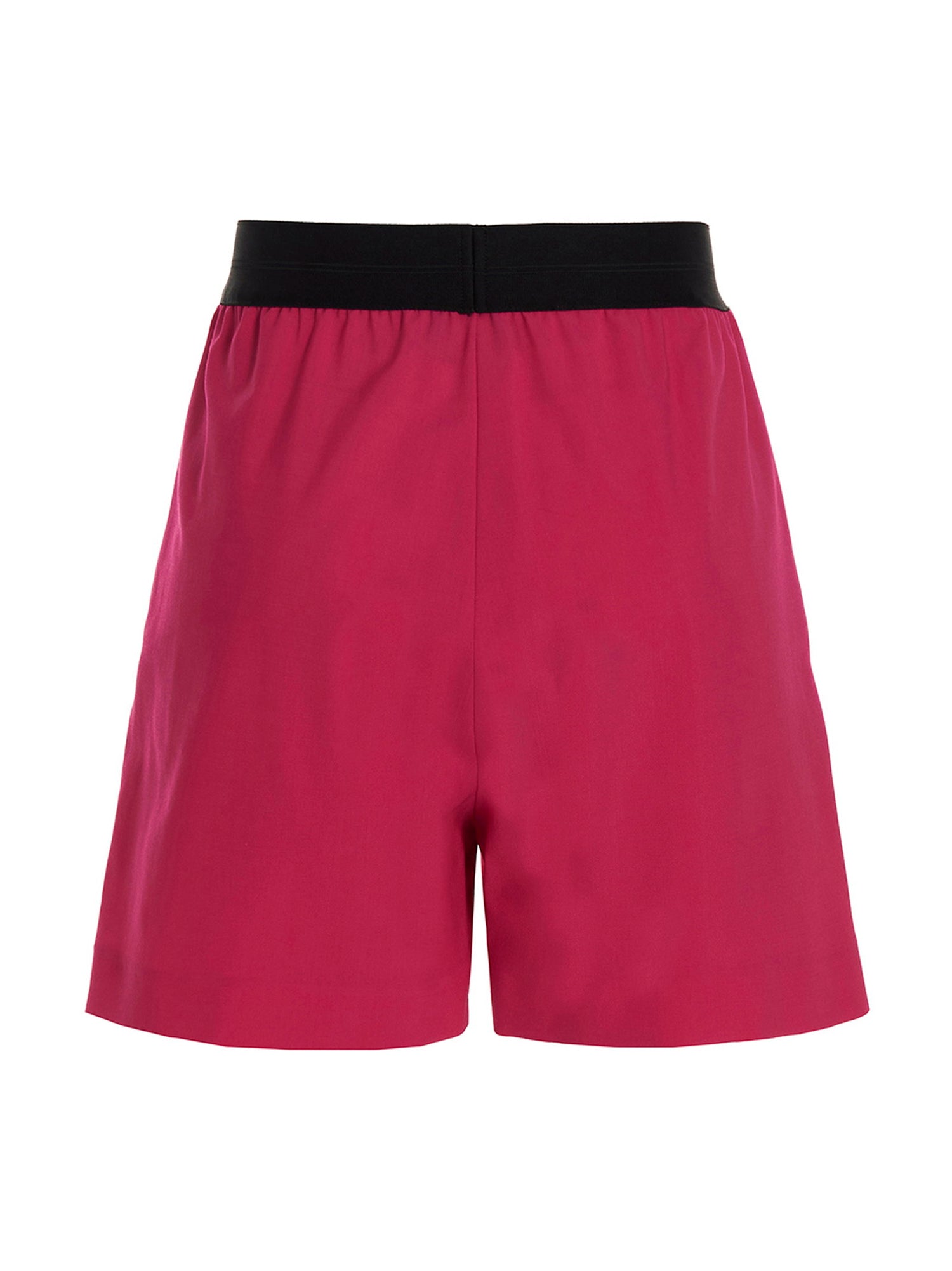 Msgm Wool Bermuda Shorts Fuchsia