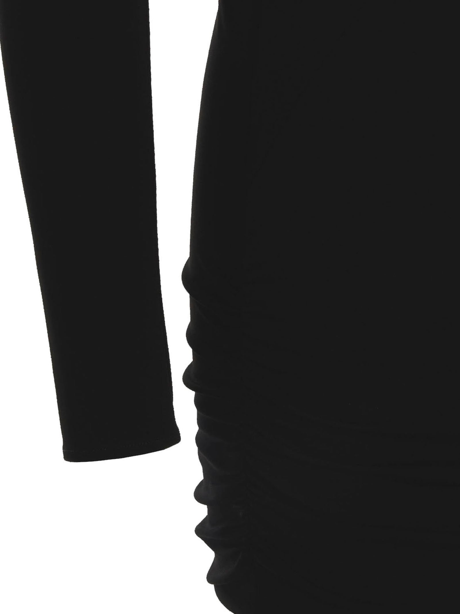 Versace Cut Out Jersey Dress Black