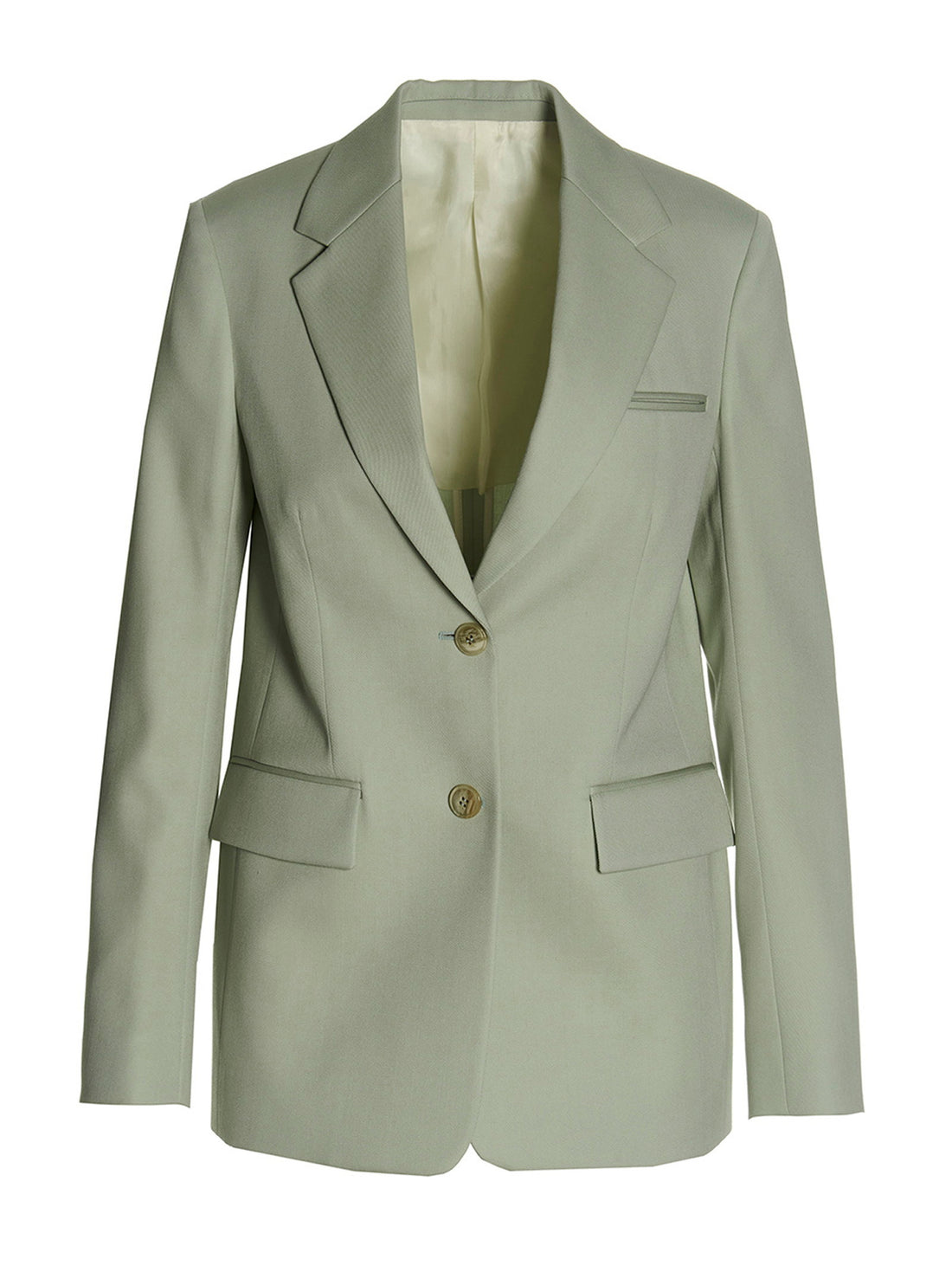 Lanvin Wool Single Breast Blazer Jacket Green