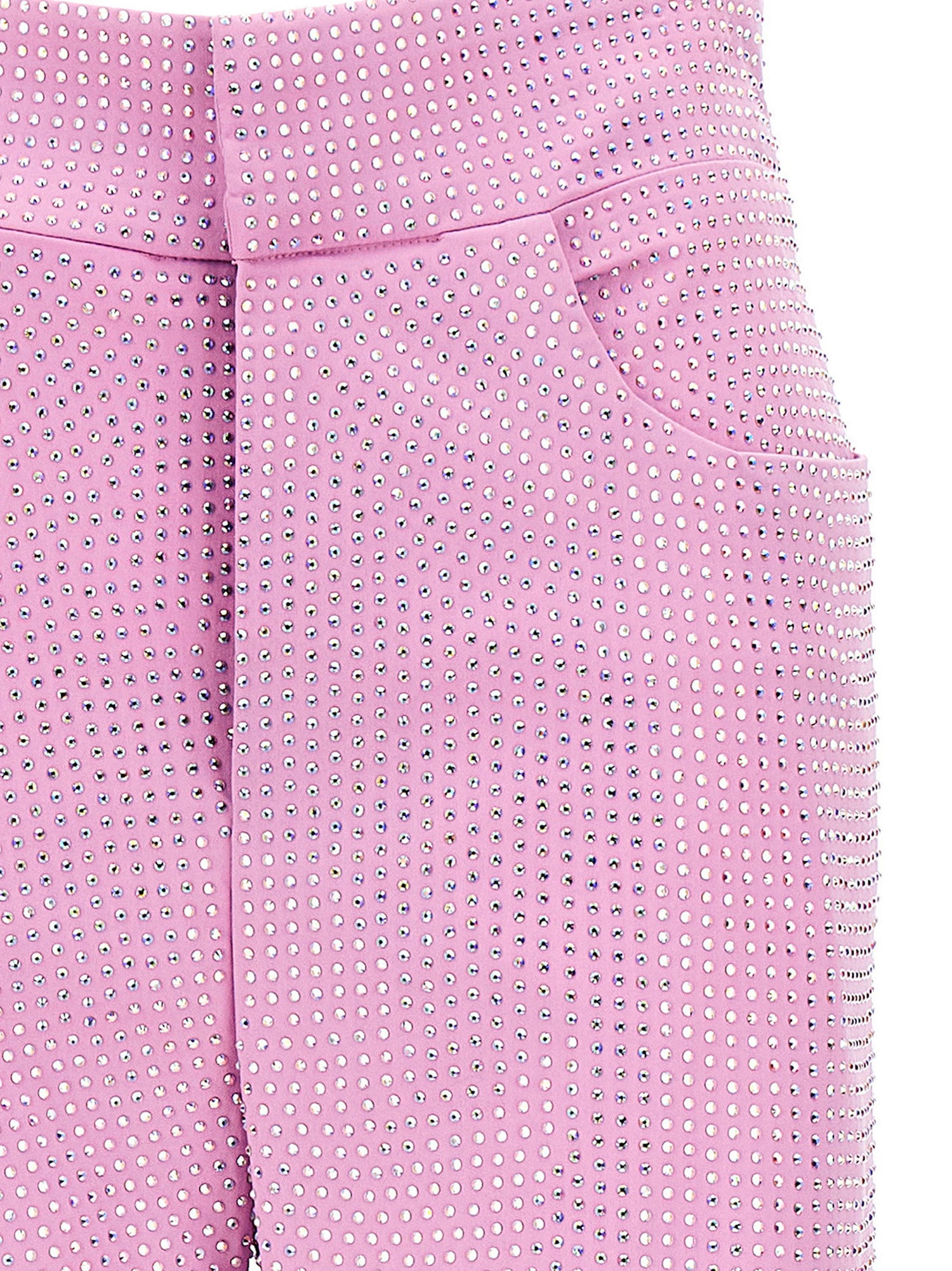 Giuseppe Di Morabito All-over Crystal Pants Pink