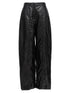 Jil Sander Coated Pants Black
