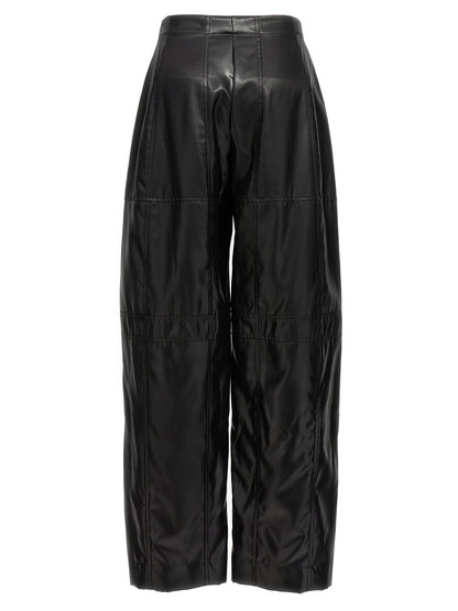 Jil Sander Coated Pants Black