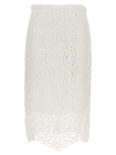 Burberry Lace Skirt White