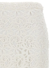 Burberry Lace Skirt White