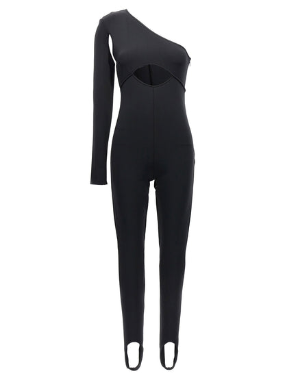 David Koma Scuba Cut Out One-length Bodysuit Black