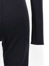 David Koma Scuba Cut Out One-length Bodysuit Black